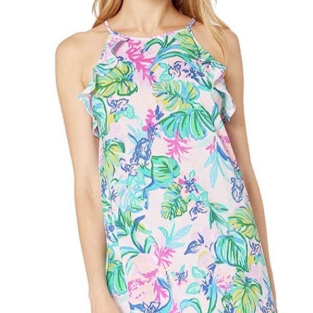 Lilly Pulitzer Margot Swing Dress in Mermade in the Shade print